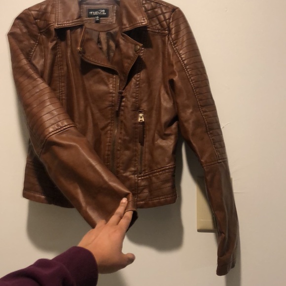 Rue 21 Browne jacket-medium size - Picture 5 of 14